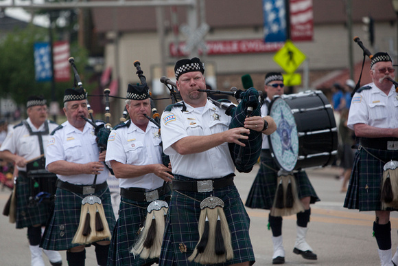 Emerald Society Pipes and Drums 2